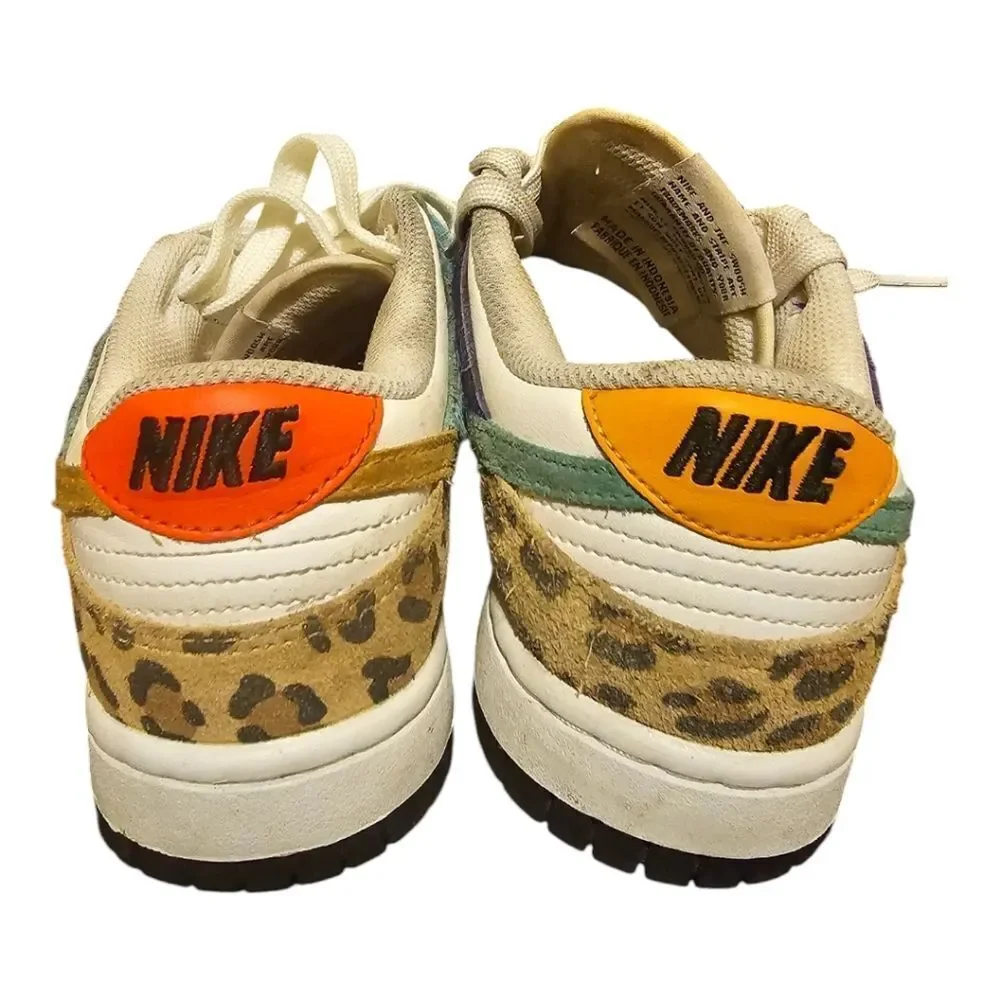 WMNS NIKE DUNK LOW SE SAFARI MIX‎ - Size 6 1/2